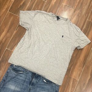 Polo by Ralph Lauren Heather Gray Men's Short Sleeve Tee